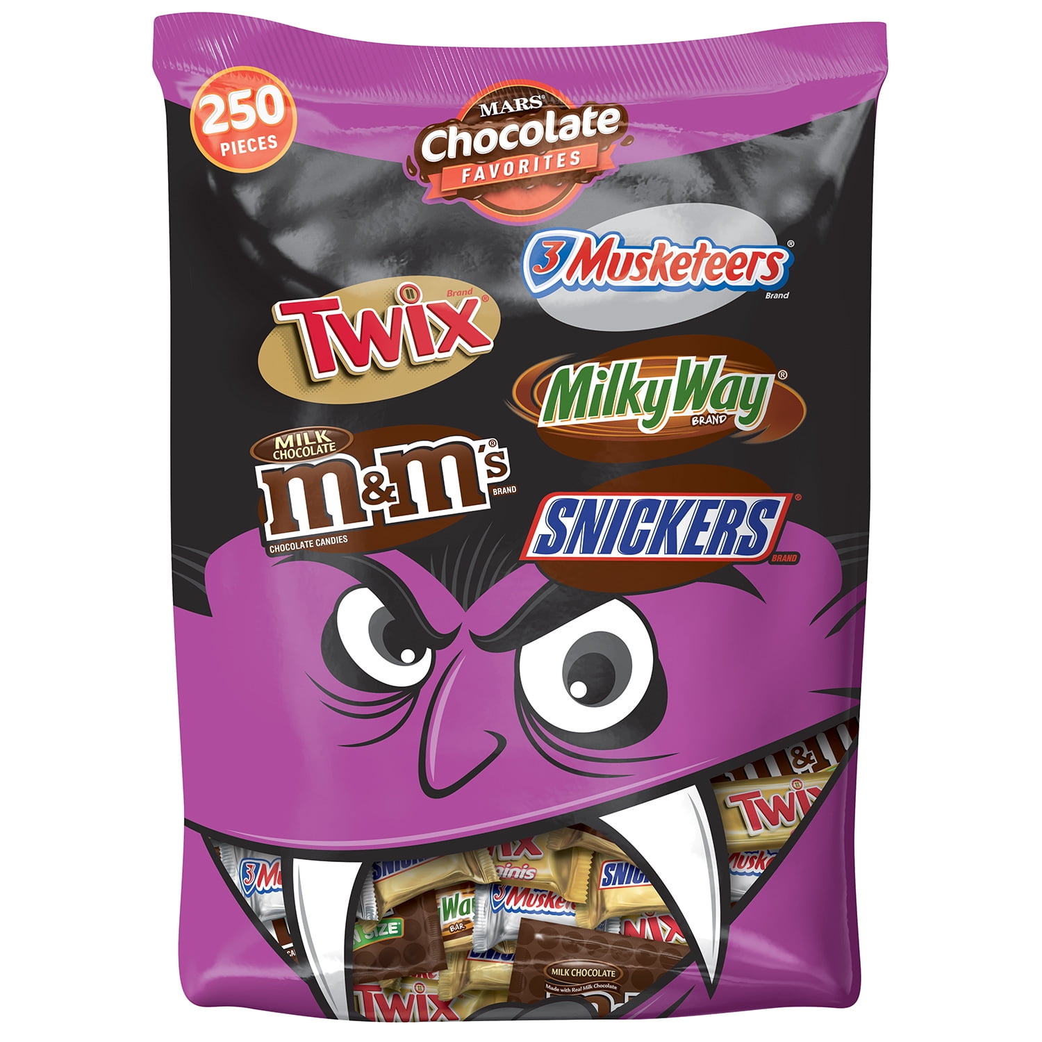 MARS Chocolate Favorites Halloween Candy Bars Variety Assorted Mix Bag (TWIX, MILKY WAY,... by MARS, INC.
