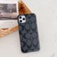 thumbnail image 1 of Funda De Cuero De Moda Para iPhone 11 12 12 Pro Max 13 13 Pro 13 Pro Max 14 14 Pro 14 Pro Max, 1 of 4