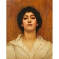 thumbnail image 3 of John William Godward 20x24 Black Modern Framed Museum Art Print Titled - A Beauty, 3 of 5