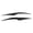 Glossy Black, variant on Nieyigj 2 Pcs Headlight Eyebrow Front Light Eyelid Trim Cover Replacement for Ford Focus MK2 2008-2011 Glossy Black