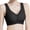 Black, variant on Womens Push Up Bras V Neck Supportive Wireless No Underwire Seamless Bras Comfortable Padded Everyday Bras Light Pink L