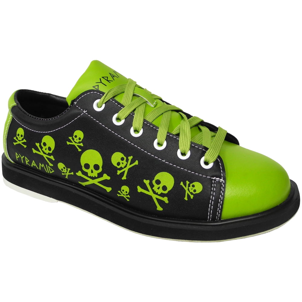 Pyramid Youth Skull Green//Black Bowling Shoes