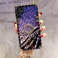 thumbnail image 1 of Funda de teléfono cuadrada con soporte de anillo de diamante con estampado de leopardo para Samsung Galaxy A54, A53, A52, A51, A71, A42, A32, A33, A72, A82, A04, A50, A70, A13 Fivean unisex, 1 of 2