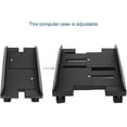 thumbnail image 1 of Removable Adjustable Computer Case Stand Computer Cart with Casters Server Tray Rack Belt, 1 of 3