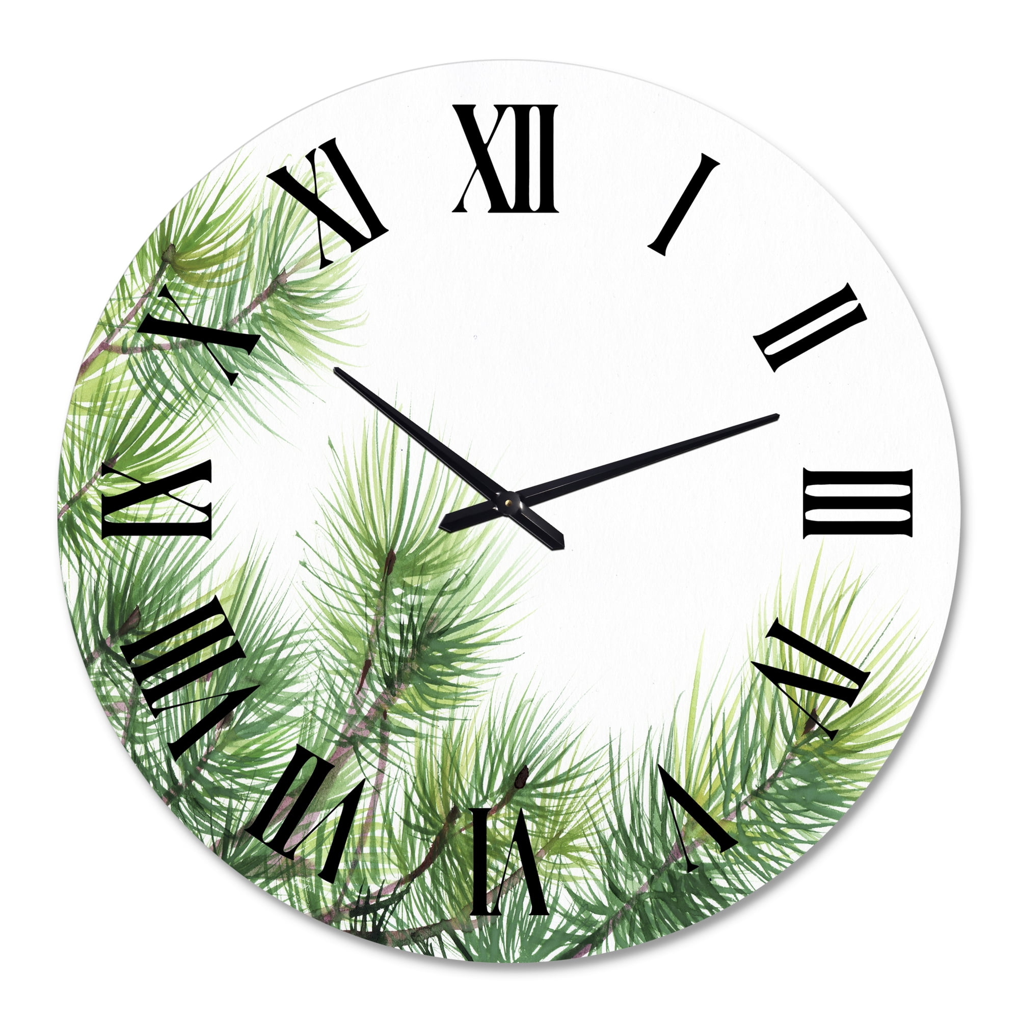 Designart 1 in Quartz Traditional Wall Clock