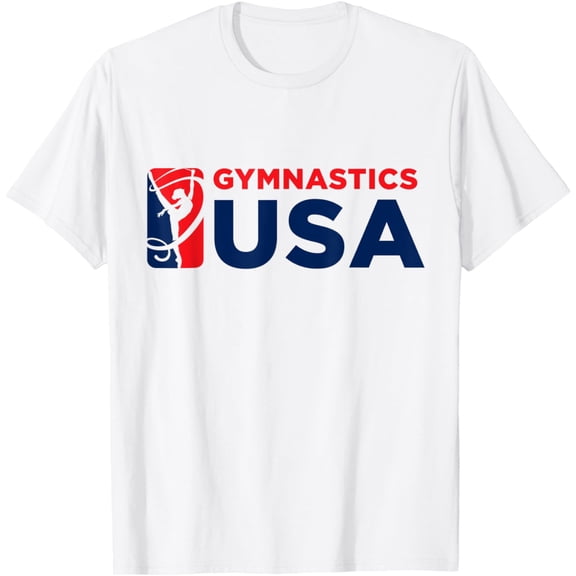 Gymnastics USA Support the Team Tshirt USA Flag T-Shirt mens t shirt，white，women，funny，misfits，men，journey