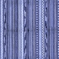 thumbnail image 1 of Ahgly Company Machine Washable Indoor Square Abstract Blue Modern Area Rugs, 7' Square, 1 of 4