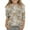 Gray, variant on Cute Shirts for Teens Girls Trendy Girls Crewneck Tops Girls 3/4 Sleeve Shirts Size 12-14 L Floral Printed Shirt Girls Blouses Size 12-14