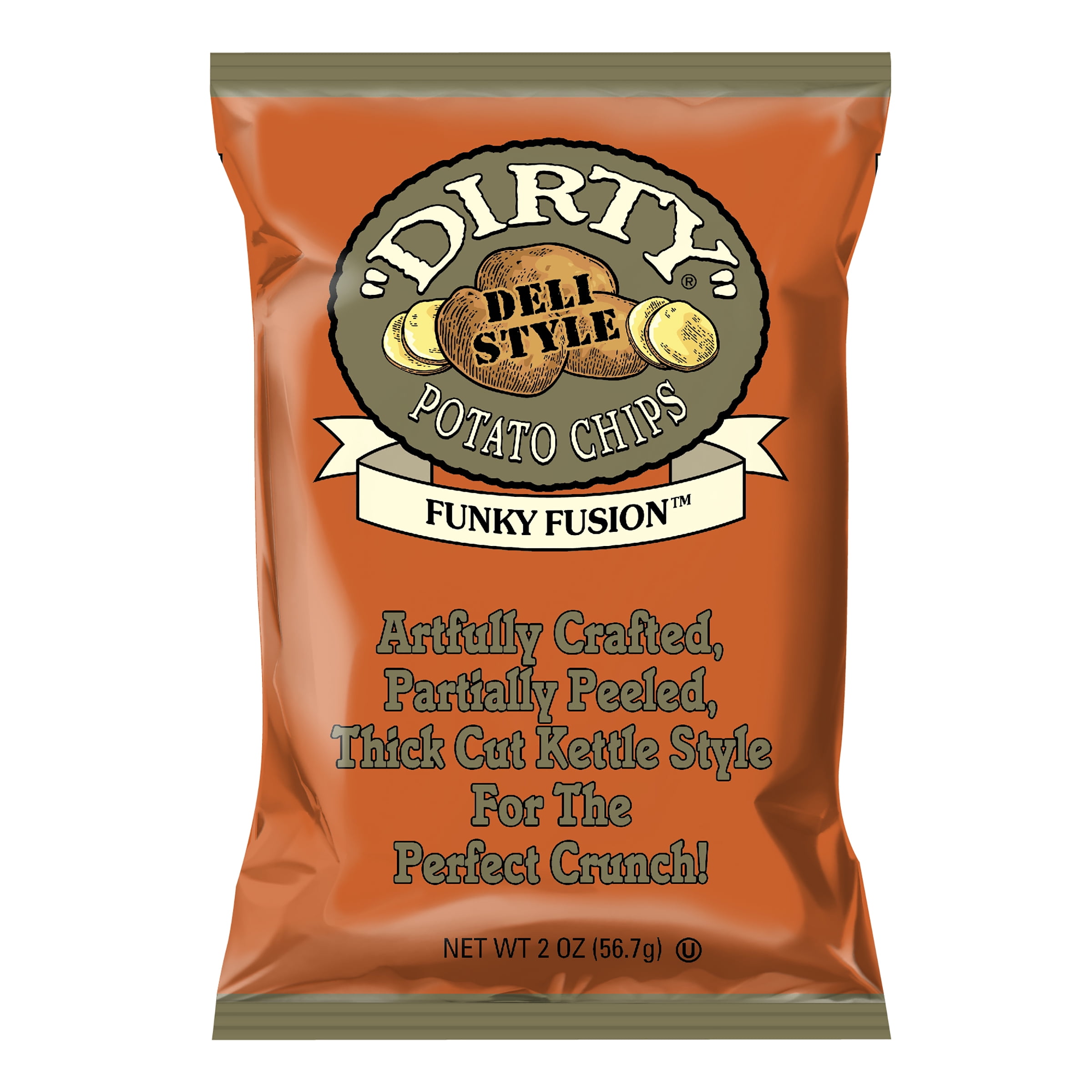 Dirty Kettle Chips, Funky Fusion, 2 oz, 25 Count