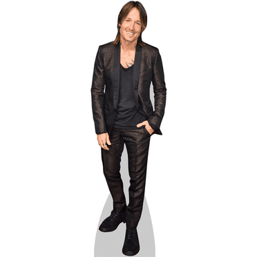 Keith Urban (Black Outfit) Mini Cardboard Cutout Standee