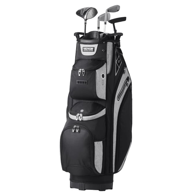 Bolsa para carrito de golf VEVOR con organizador de 14 posiciones en la parte superior, negra