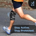 thumbnail image 3 of Z1 K11 Knee Brace for Knee Pain with Gel Patella & Stability - Hinged Knee Support & Stabilizers for Arthritis, ACL, PCL, MCL, Meniscus Tear - Sports, Runner Workout & Pain Relief (Large), 3 of 6
