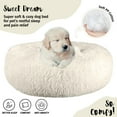 PETORO Dog Bed, Cat Bed, Pet Bed, AntiAnxiety Machine Washable Donut