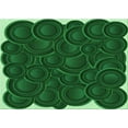 thumbnail image 1 of Ahgly Company Machine Washable Indoor Rectangle Transitional Deep Emerald Green Area Rugs, 8' x 12', 1 of 7
