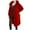 Red, variant on lcziwo Flash Deals of the Day Women's Hooded Long Trench Coats Anoraks Wind Breaker Plus Size Oversized Loose Long Rain Jacket for Women 2024 Fall Lightweight Elegant Outwear Black,XXXXL