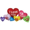 A Holiday VACH16014 6.5 ft. I Luv U Hearts Inflatable Decoration