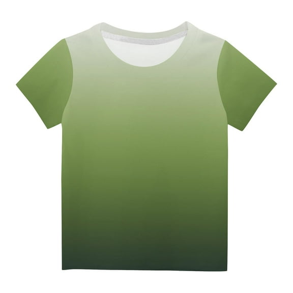 Ashirexll Girls Shirts, Shirts for Girlss, Toddler Kids Boys Girls Fashion Cute Round Neck Print Short Sleeve Top