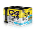 Cellucor C4 On The Go Pre Workout Bottles, Icy Blue Razz, 10 Fl Oz, 12