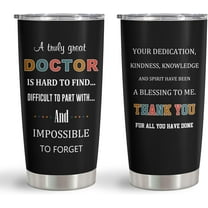 Doctor Gifts Tumbler 20oz, Doctor Appreciation/Graduation Gifts for Men/Women, Retirement/Doctors Day Gift for Dr./MD Cup 1PC