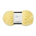 thumbnail image 3 of Mainstays Chunky Chenille Yarn, 31.7 yd, Lemonade, 100% Polyester, Super Bulky, Pack of 4, 3 of 7