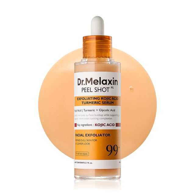 Suero Facial Dr. Melaxin Peel Shot Ácido Kójico Cúrcuma 80 ml