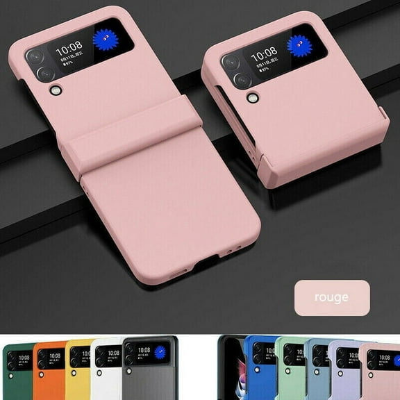 Ultra Slim Protective Phone Case For Samsung Galaxy Z Flip3 5G Shockproof Cover Slim Hard PC Hinge Case