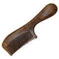 thumbnail image 4 of Wooden Hair Comb Round Handle Hair Comb Small Large Size Comb for Woman, 4 of 8