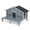 Gray-B, variant on Pefilos 32" Cat House for Outdoor Cats, 2-Story Wood Cat Condo Weatherproof Cat Shelter with and Escape Door, Gray