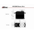 thumbnail image 3 of Hitec RCD Inc. Deluxe Standard Servo HS-322HD Universal HRC33322S Servos, 3 of 4