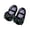 #03-Black, variant on MUXiin Newbron Baby Girls Mary Jane Shoes with Headband Soft Sole Anti-skidding Bowknot Lace Princess Flats Shower Wedding Dress Crib Shoes