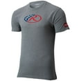 thumbnail image 2 of Rawlings Men's Oval USA Baseball T-Shirt Grey XL, 2 of 5