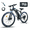 Q56-Super Shock Absorption, variant on Bycyla Electric Bike for Adults with 750W Brushless Motor,25MPH,Commuting Electric Mountain Bike with 576Wh Removable Battery,7-Speed, 26" Tires and Front Fork Suspension,Lightweight Ebike,40 Miles