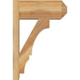 thumbnail image 3 of Ekena Millwork 8"W x 18"D x 26"H Balboa Rough Sawn Craftsman Outlooker, Western Red Cedar, 3 of 4