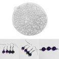 thumbnail image 4 of Perlas espaciadoras huecas 600 Piezas Granos de forma forma forma de Metal Hueco de 4 mm Espaciados Sueltos, 4 of 9