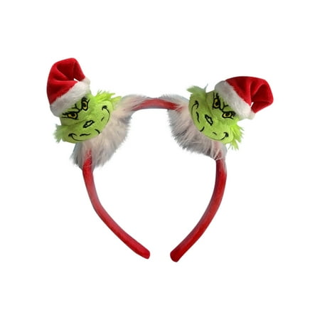 Don't Miss Out! Gomind Gr1nch Stole Christmas Santa Gr1nch and Santa Max Headband
