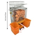 thumbnail image 2 of Orange Juice Extractor Machine Plastic Basket Commercial 110V, 2 of 8