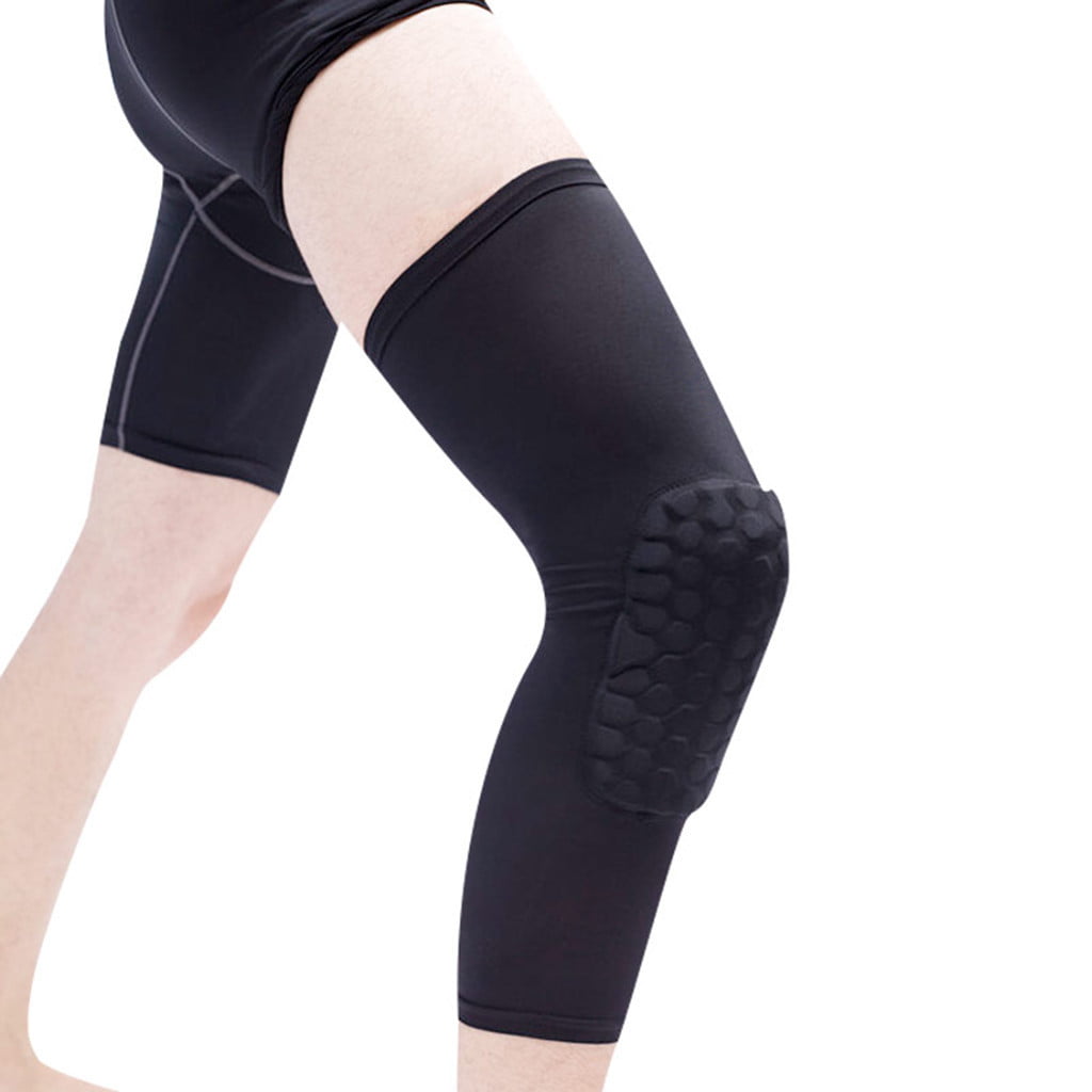 Knee Protect Leg Long Sleeve Gear Antislip Basketball Soccer Cycling Crashproof 