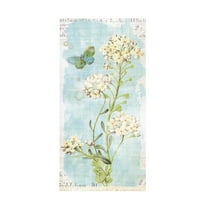 Trademark Fine Art 'Botany Blue III' Canvas Art by Sue Schlabach