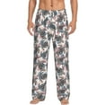 thumbnail image 2 of Goofa Turtle Printed Soft Pajama Pants for Men, Wide Leg Comfy Casual Lounge Yoga Pants-Large, 2 of 9