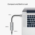thumbnail image 4 of Adaptador USB C a Ethernet TP-Link UE302C 2.5Gbps, 4 of 7
