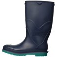 thumbnail image 4 of stormtracks boy's blue and green waterproof rubber boots, 4 of 7