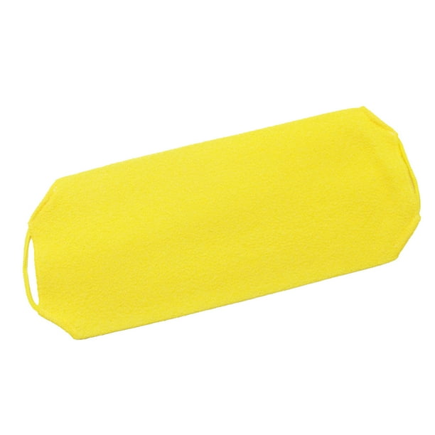 Toalla exfoliante para el baño, estropajo portátil para el baño, paño exfoliante para el cuerpo, paño de ducha, esponja vegetal, exfoliante para la espalda, apto para viajes y de secado rápido