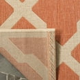 thumbnail image 4 of Safavieh Linden Gamal Geometric Indoor/Outdoor Area Rug, Rust/Creme, 4' x 6', 4 of 8