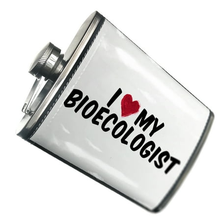 

NEONBLOND Flask I heart love my Bioecologist