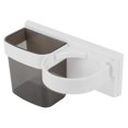 thumbnail image 1 of Caja de almacenamiento para baño para soluciones de calcomanías sin costuras, estante y rejilla para desechos compactos, organizador de secador de cabello sin esfuerzo, 1 of 8