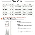 thumbnail image 3 of Kiplyki Trendy Pants for Women Cold Shoulder Jumpsuit Suspender Jumpsuits Wide Leg Pant, 3 of 7