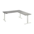 thumbnail image 2 of Move 60 Series 72W L Shaped Standing Desk in Platinum Gray - Engineered Wood, 2 of 7
