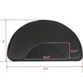 thumbnail image 3 of 3ft x 4.5ft Salon Mat for Hair Stylist, Barber Shop Salon Chair Mats, 1/2" Thick Comfort Anti-Fatigue Floor Mat, Round, 3 of 17
