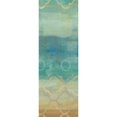 thumbnail image 2 of Abstract Waves Blue Panel I Poster Print by Cynthia Coulter (8 x 24), 2 of 2