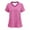 AA-Multicolor, variant on BiZtdJrK Limited Time Sales of The Day Womens V Neck Workwear Medical Nurse Uniform T-Shirt with Pockets Solid Casual Short Sleeve Scrub Tops Holiday Scrubs Shirts Army Green M